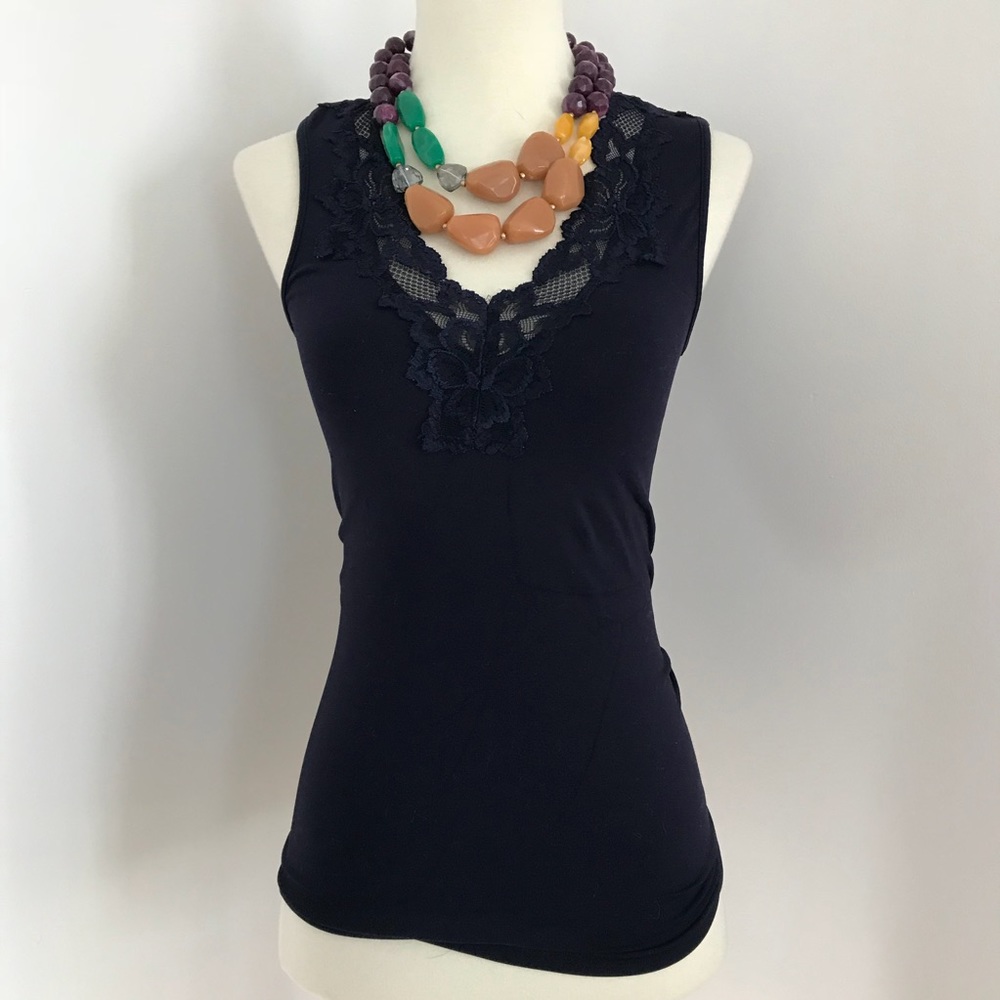 Banana Republic Navy Tank